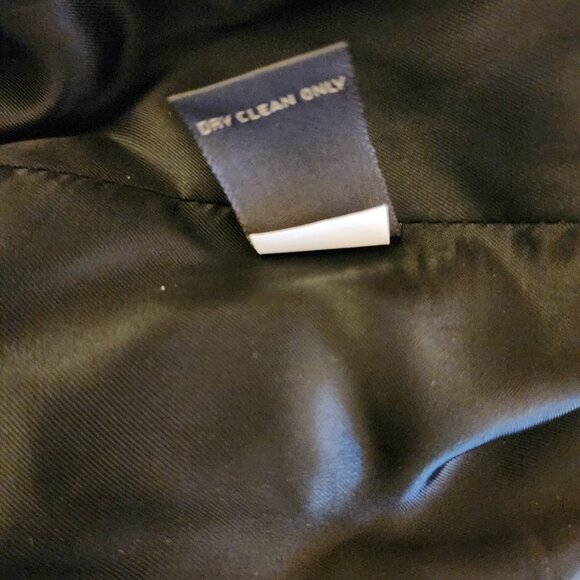 Banana Republic Men's Wool Blazer 42R | Made in Italy Black Sport Coat Jacket - Picture 9 of 9